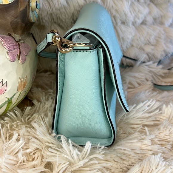 Kate Spade Light (Tiffany) Blue Cedar Street Magnolia Crossbody - Picture 5 of 13